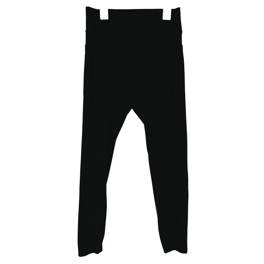 Halara UltraSculpt High Waisted Scrunch Butt Lifting Leggings Pockets Black M